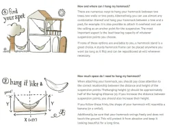 Hangematte Kingsize - Bio-Baumwolle - Latte