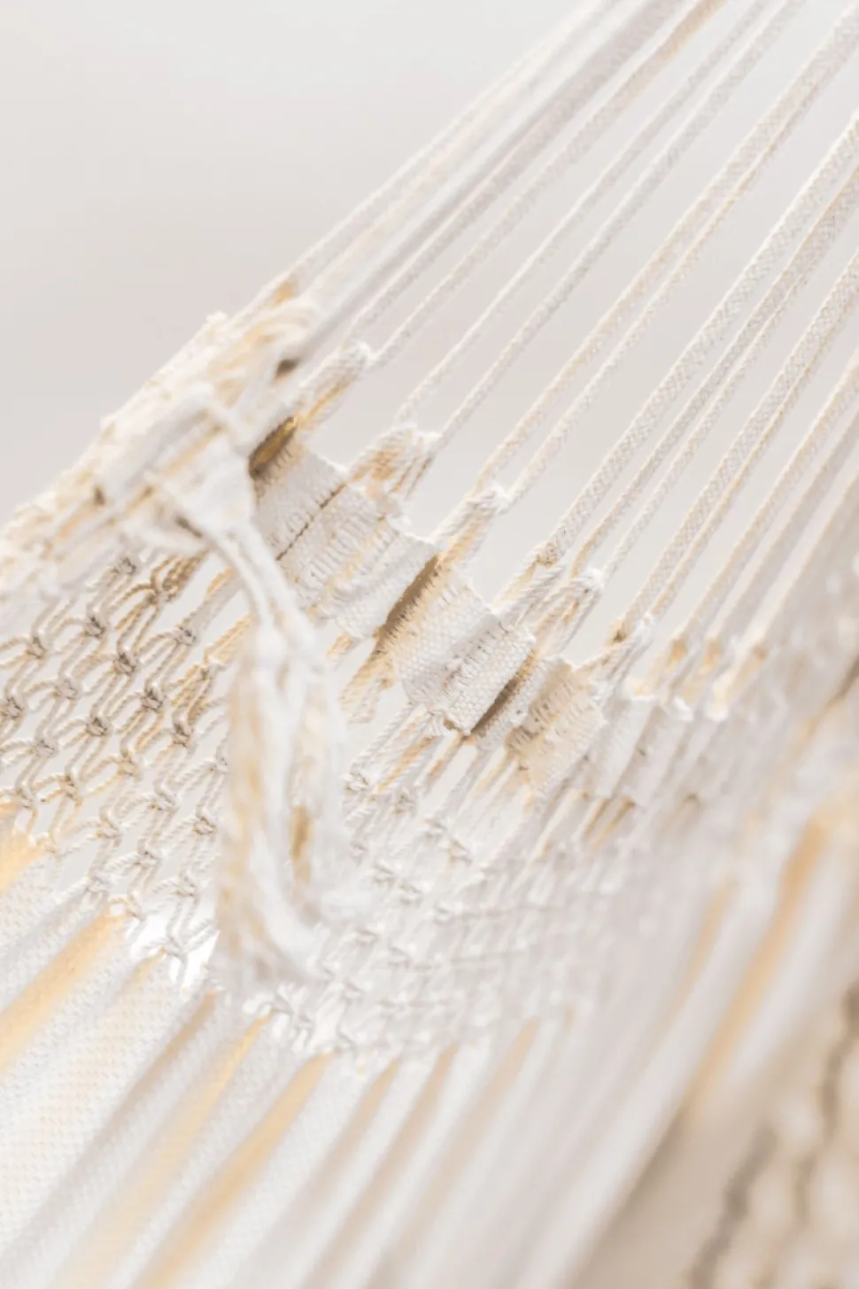 Hangematte Kingsize - Bio-Baumwolle - Latte