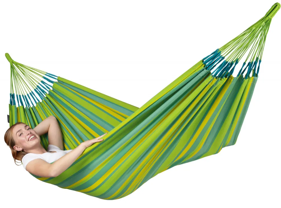 Hangematte Single - Outdoor - Lime