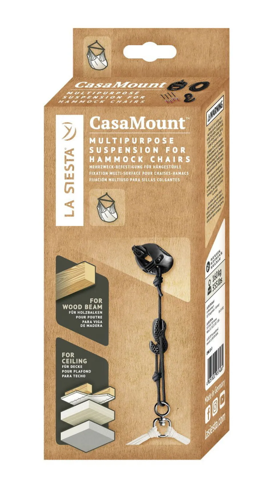 Hangesessel Aufhangeset - Decke