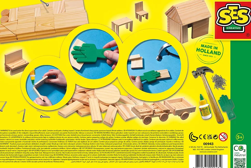 Holzarbeit - Set Mit Werkzeug
