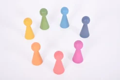 Holzfiguren - Regenbogen, 7 Stk.