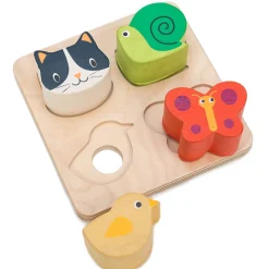 Holzpuzzle - 4 Teile - Tierfreunde