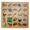Holzpuzzle - Tierische Details - 25 Teile