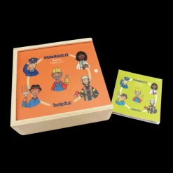Holzpuzzle Box - Berufe