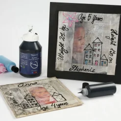 Holzrahmen Mit Leinwand 20,8 X 20,8 Cm