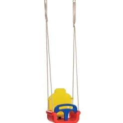 3-In-1 Babyschaukel - Gelb/Rot