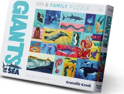 2-In-1 Puzzle - 500 Teile - Meeresriesen