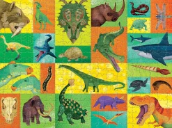 2-In-1 Puzzle - 500 Teile - Urzeittiere