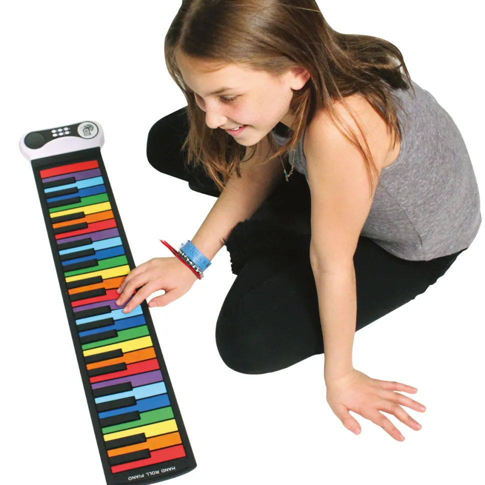 Instrumentmatte Klavier - Regenbogen