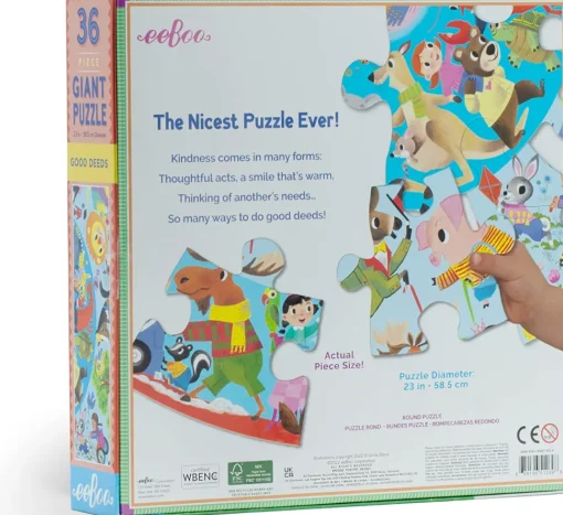 Jumbo Puzzle, 25 Teile - Gute Taten