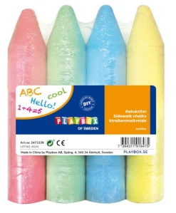 Jumbo Strasenkreiden, 4 Stk.