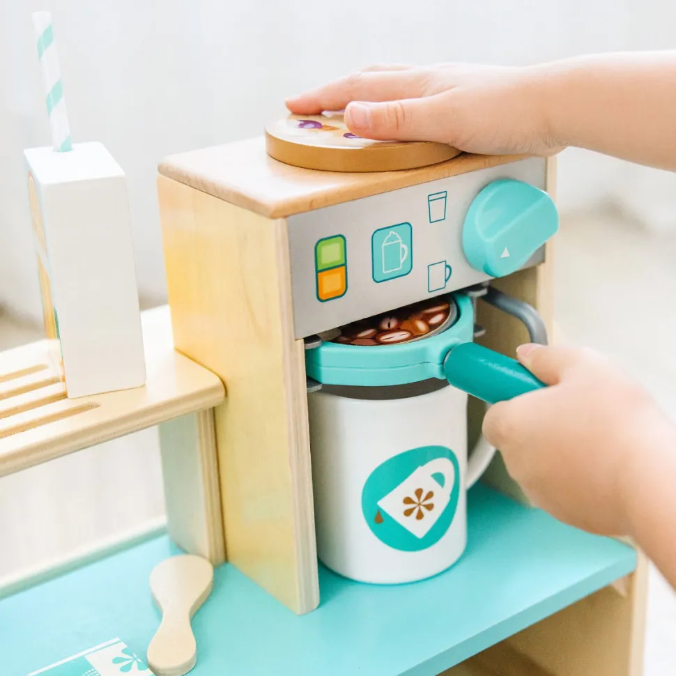 Kaffeemaschine Aus Holz, 35 Teile