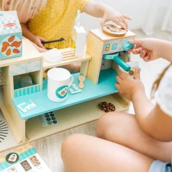 Kaffeemaschine Aus Holz, 35 Teile