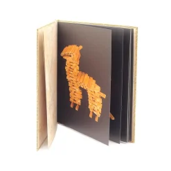 Kapla Inspirationsbuch - Beige, Tiere(Anfanger)