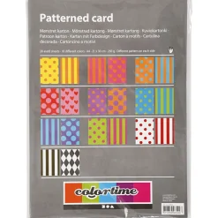 Karton A4 - Muster, 20 Bogen