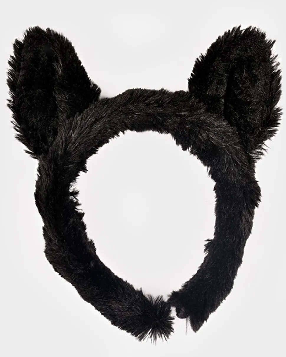 Katze - Kleid & Haarreifen, 4-6 J.