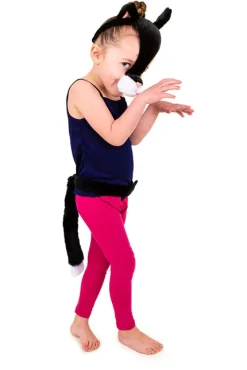 Katze - Kopfbedeckung & Schwanz