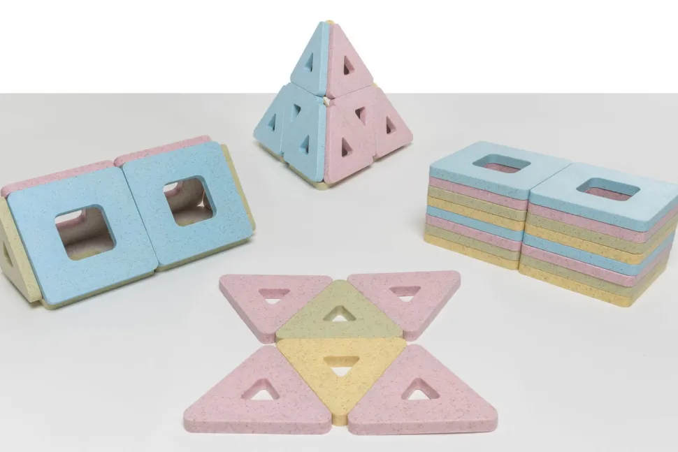 Kindermag Polydron Anfangerset - 48 Teile