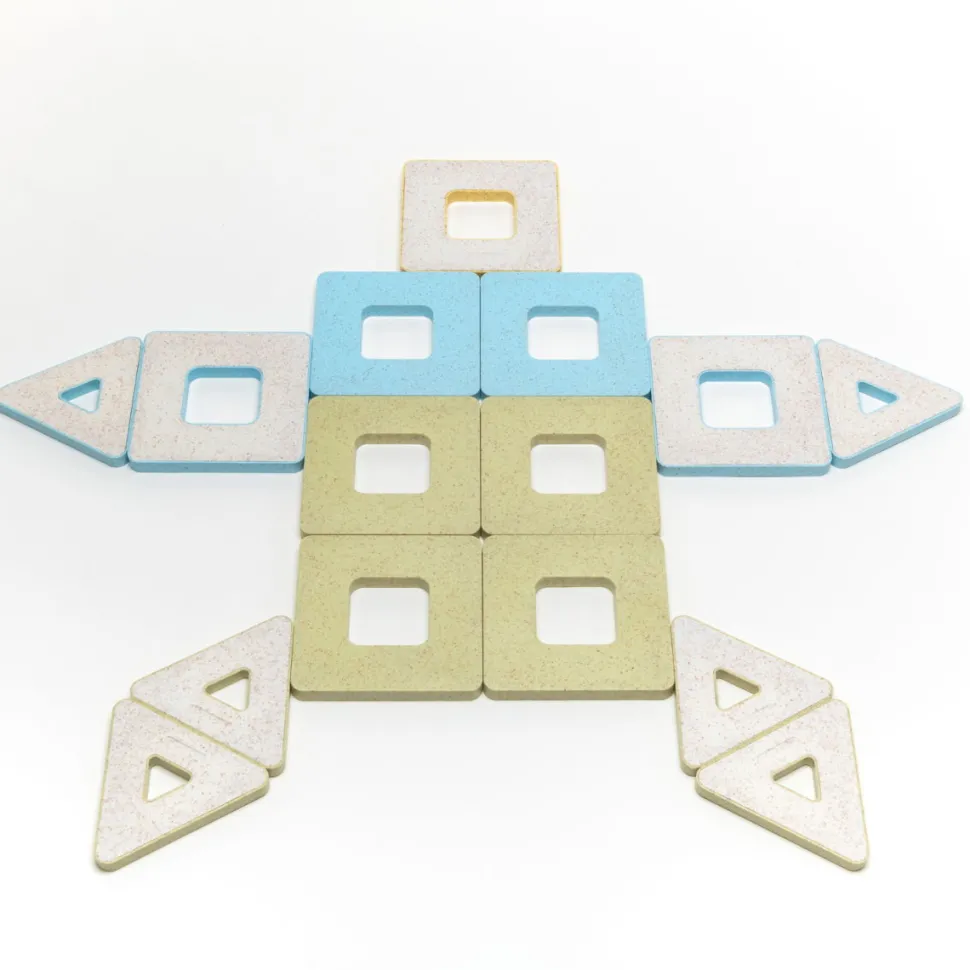 Kindermag Polydron Anfangerset - 48 Teile