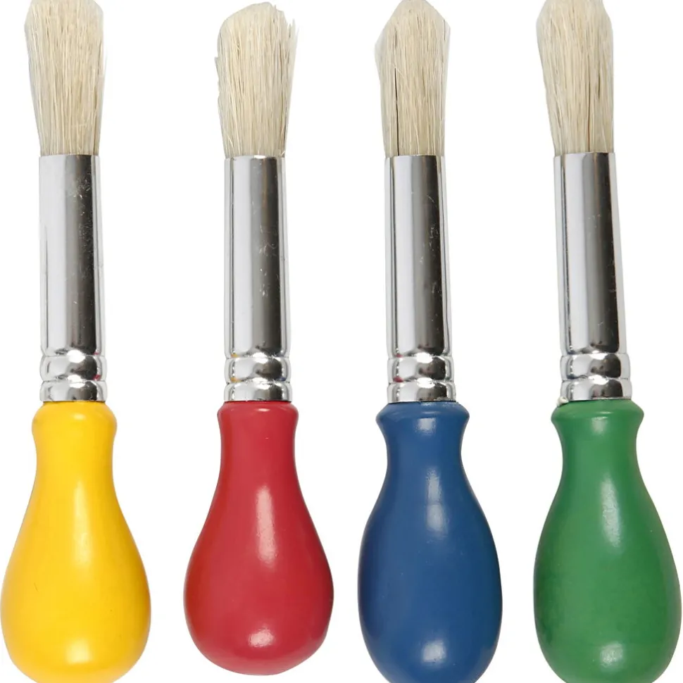 Kinderpinsel 13 Mm - 4 Stk.