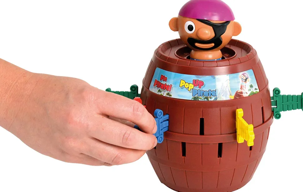 Kinderspiel - Pop-Up Pirat