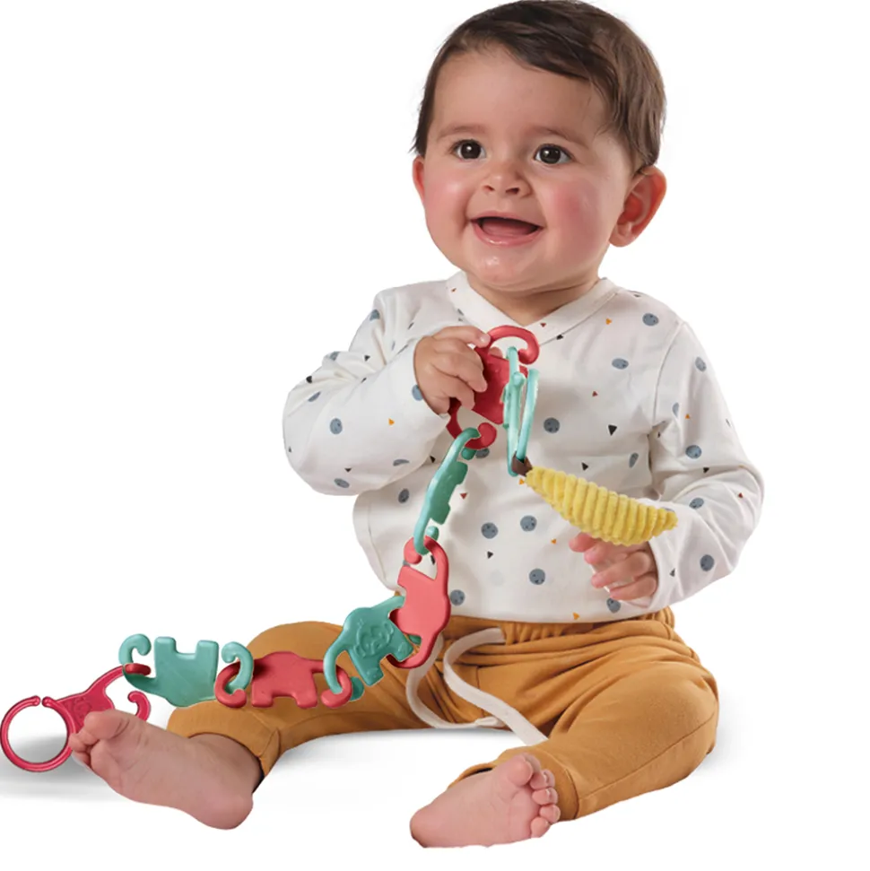 Kinderwagenkette-Affenreihe