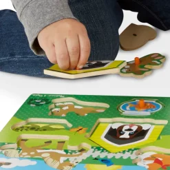 Knopfpuzzle Aus Holz