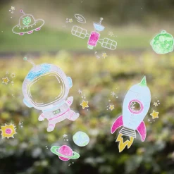 Kreidefilzer - Knallige Farben, 5 Stk.