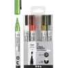 Kreidefilzer - Metallic Farben, 5 Stk.