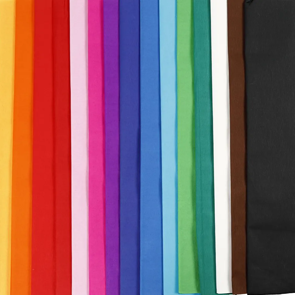 Krepppapier - 15 Schichten