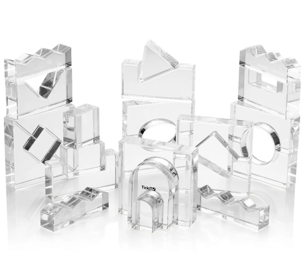 Kristallformen - Transparent, 25 Stk