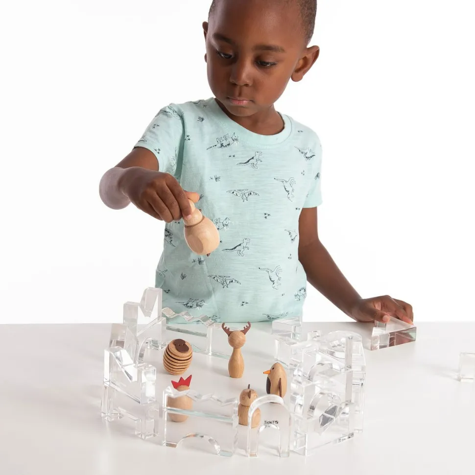 Kristallformen - Transparent, 25 Stk