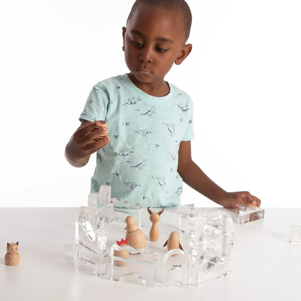 Kristallformen - Transparent, 25 Stk