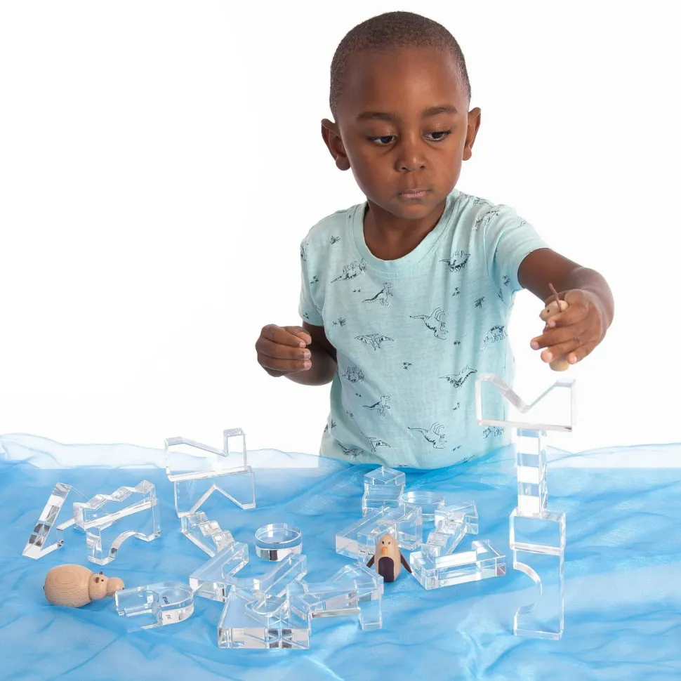 Kristallformen - Transparent, 25 Stk