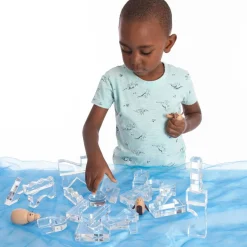 Kristallformen - Transparent, 25 Stk