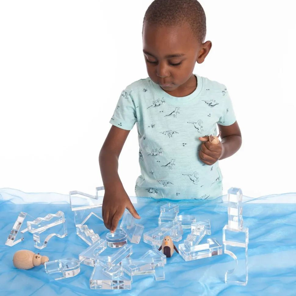 Kristallformen - Transparent, 25 Stk