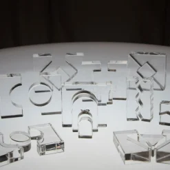 Kristallformen - Transparent, 25 Stk