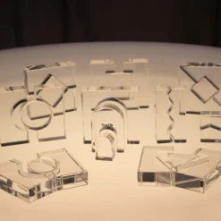 Kristallformen - Transparent, 25 Stk