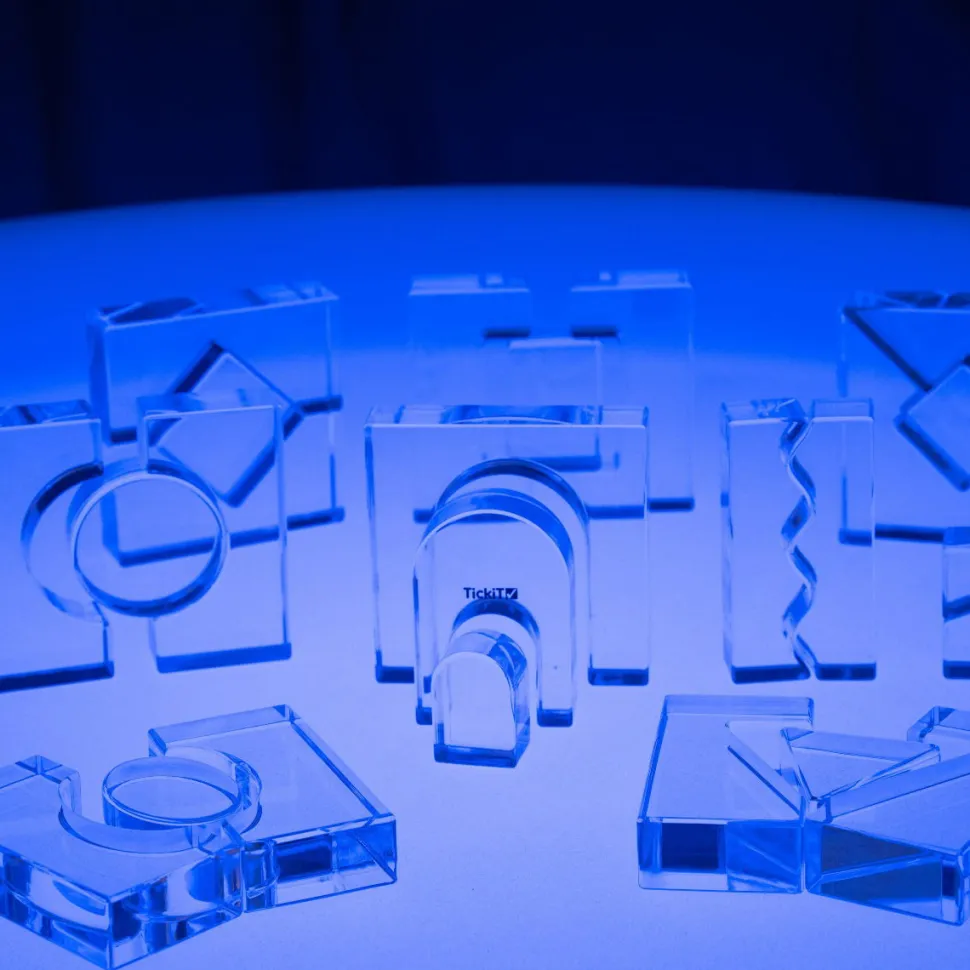 Kristallformen - Transparent, 25 Stk