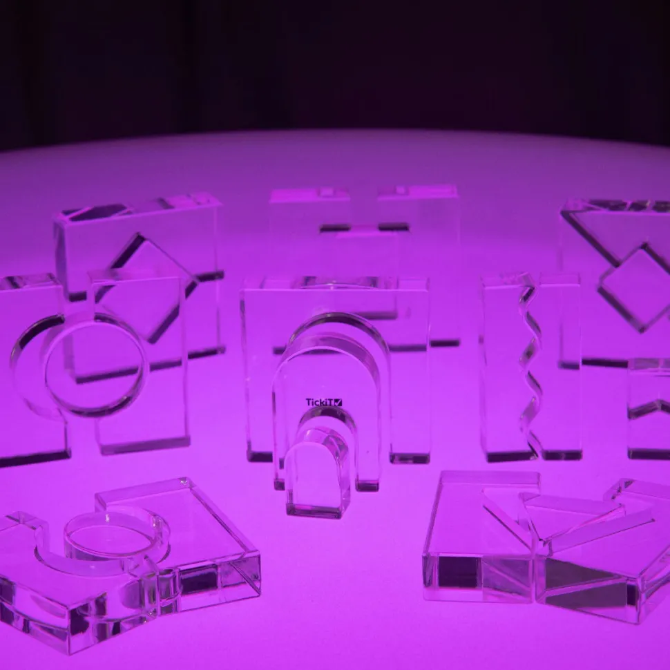 Kristallformen - Transparent, 25 Stk