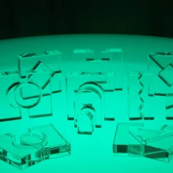 Kristallformen - Transparent, 25 Stk