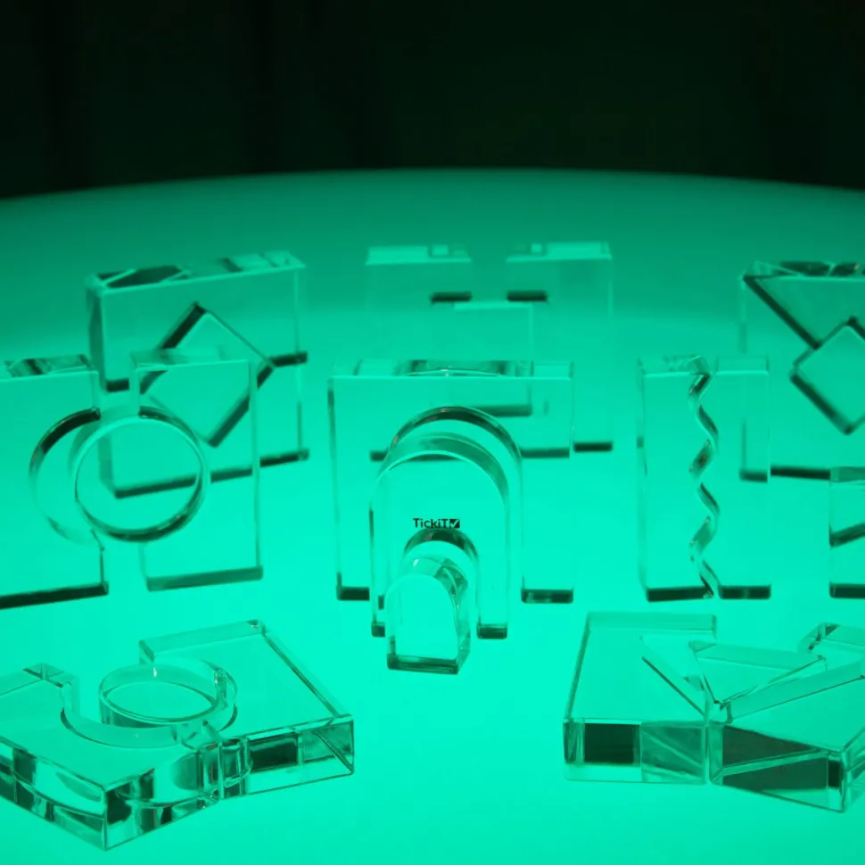 Kristallformen - Transparent, 25 Stk