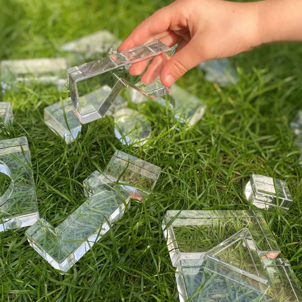 Kristallformen - Transparent, 25 Stk