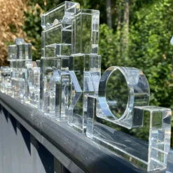 Kristallformen - Transparent, 25 Stk