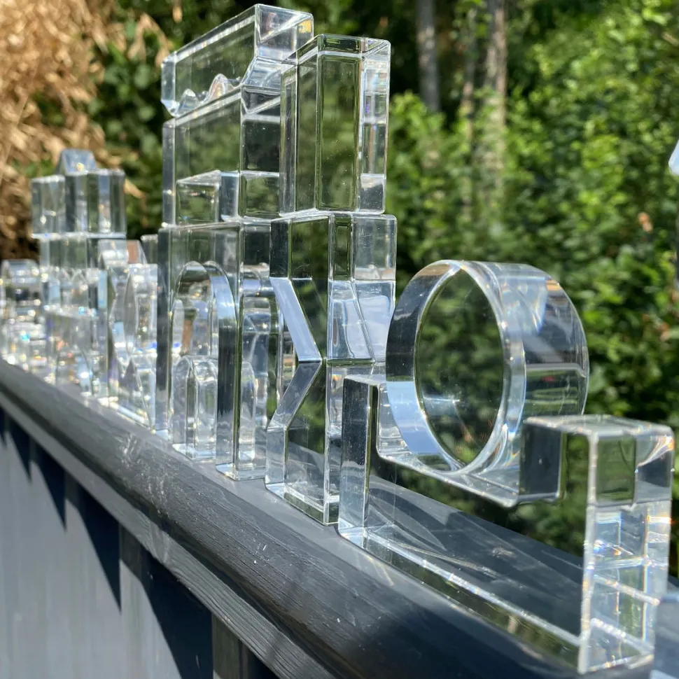 Kristallformen - Transparent, 25 Stk