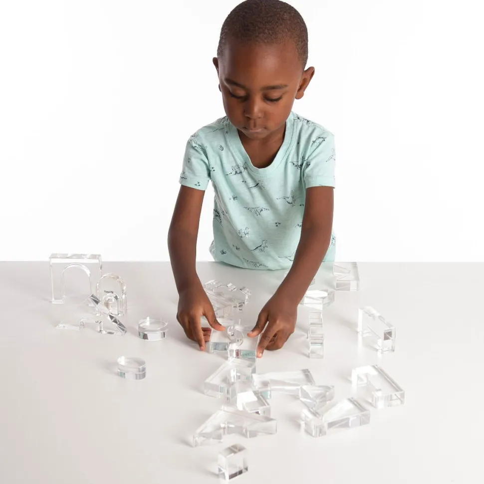 Kristallformen - Transparent, 25 Stk