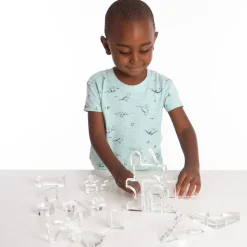 Kristallformen - Transparent, 25 Stk