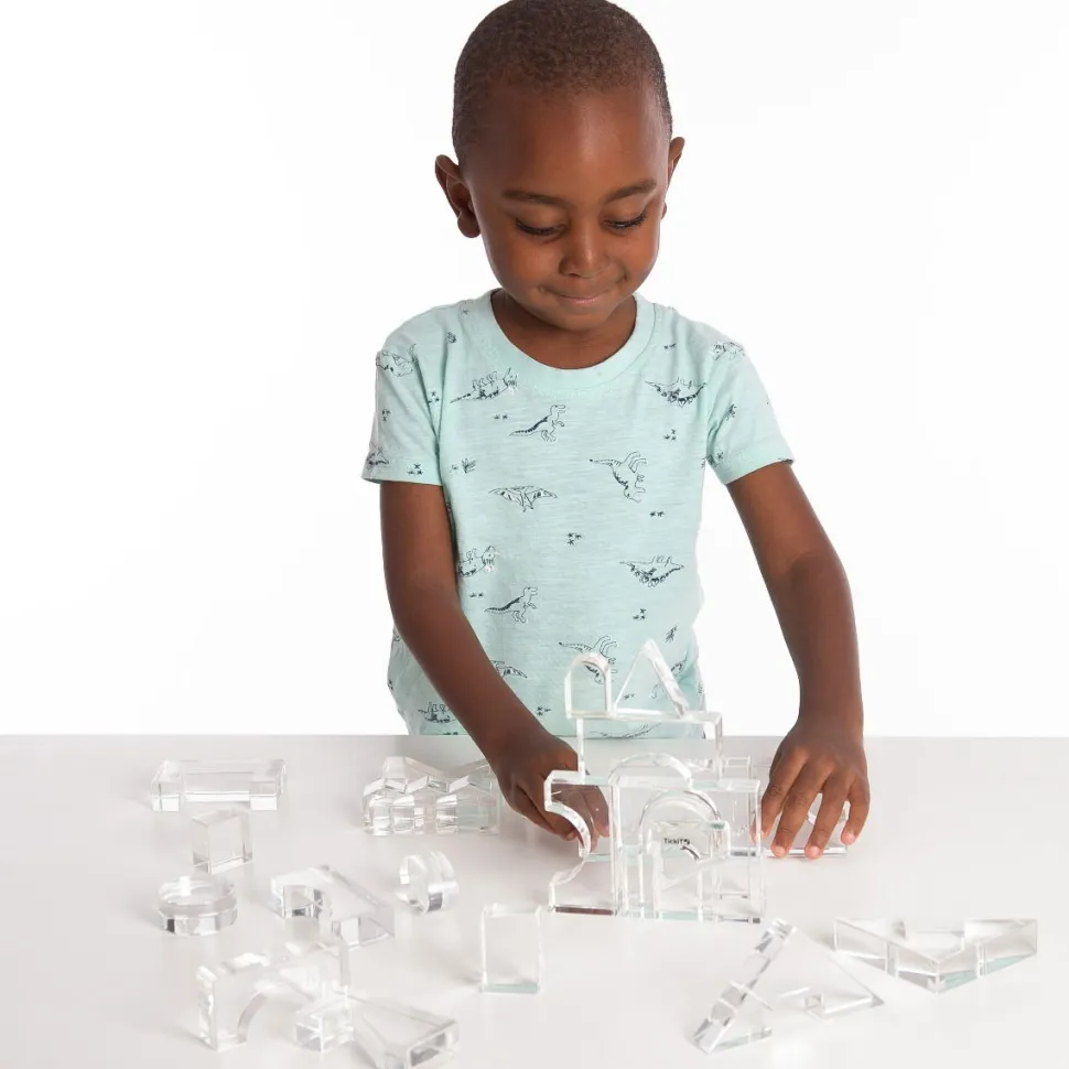 Kristallformen - Transparent, 25 Stk