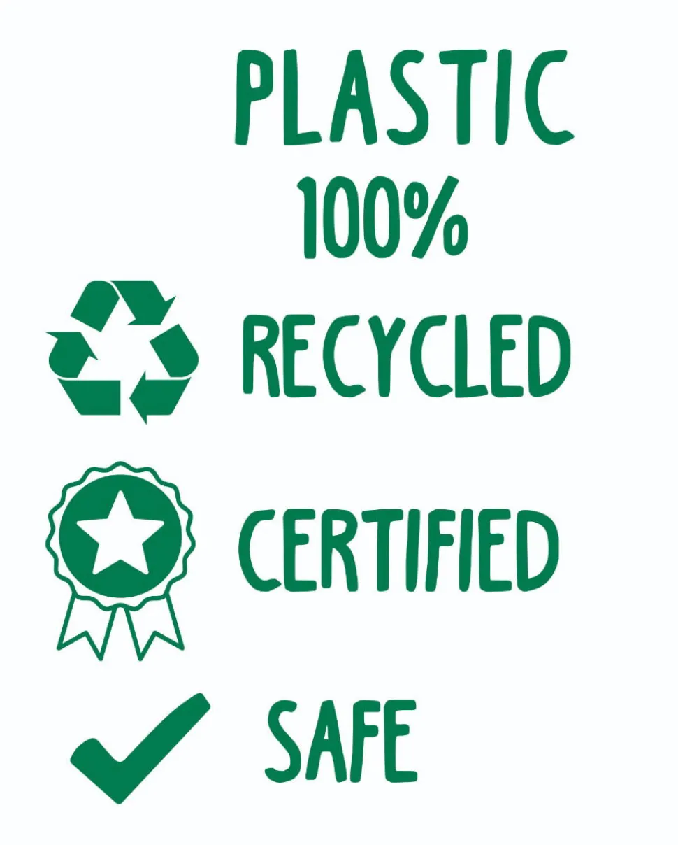 Kugelbahn Aus 100% Recyceltem Plastik